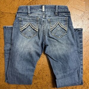 Women’s Ariat R.E.A.L. Low Rise Boot Cut Jean Size 29R